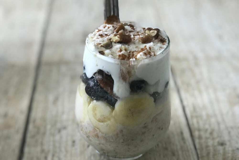 Bessen overnight oats
