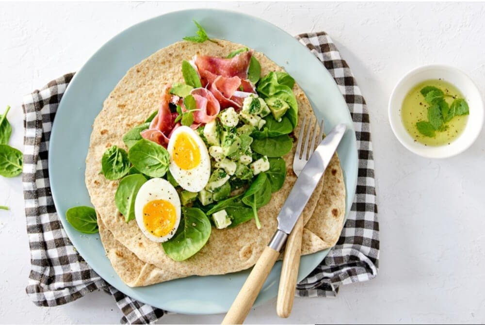 Wraps avocado-babyspinazie