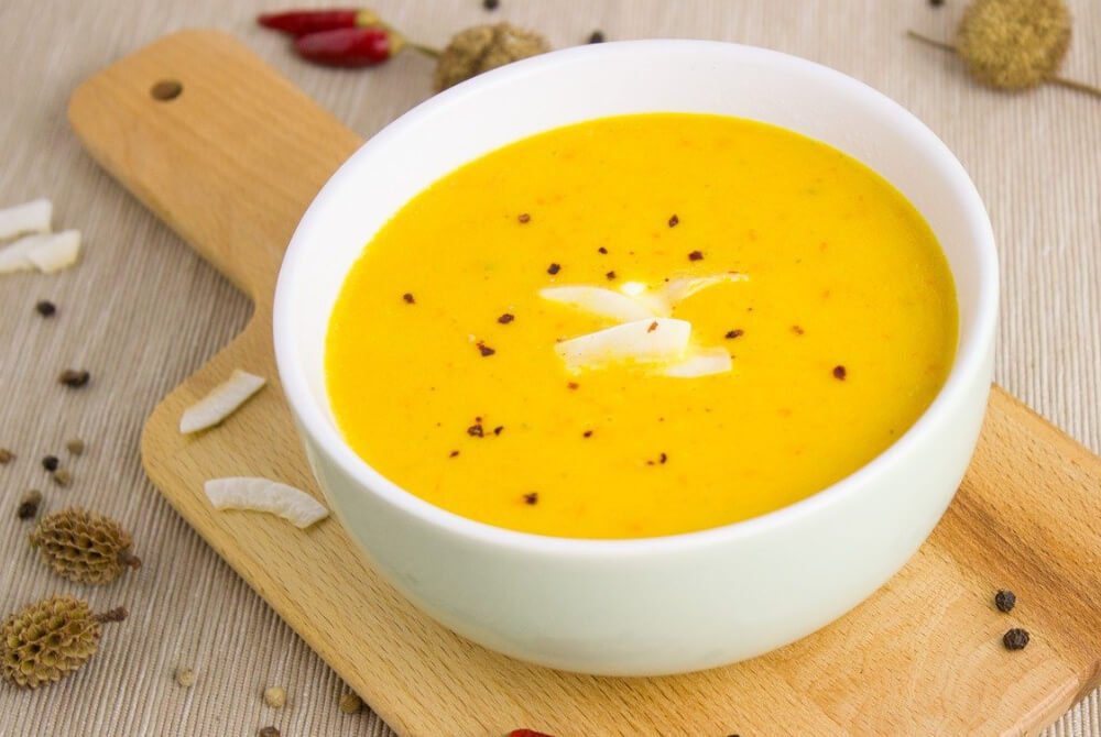 Oosterse pompoensoep